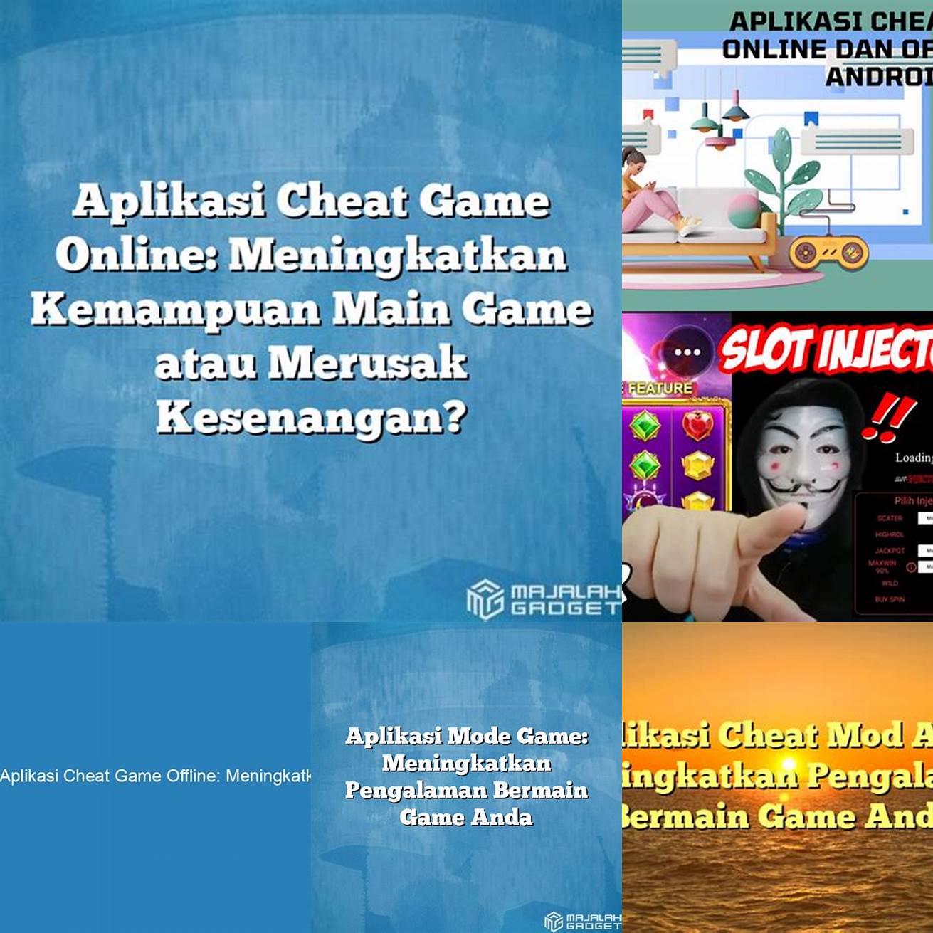 1 Menggunakan apk cheat game online dapat merusak pengalaman bermain fair play