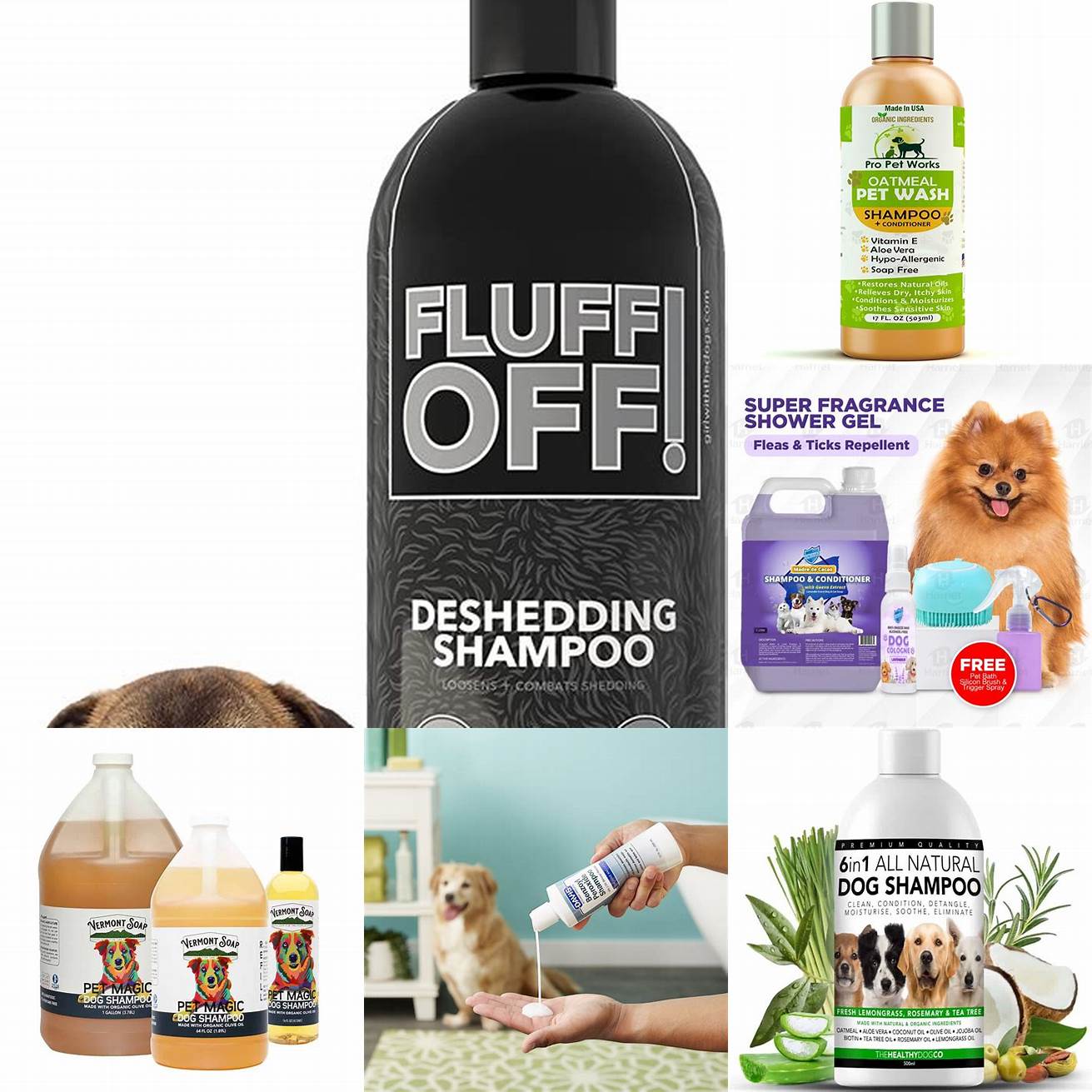 1 Natural Dog Shampoo