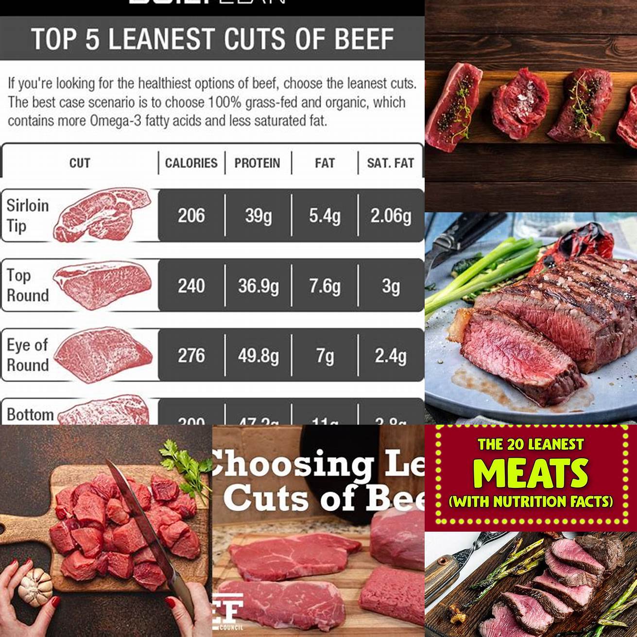 1 Offer lean cuts of white meat