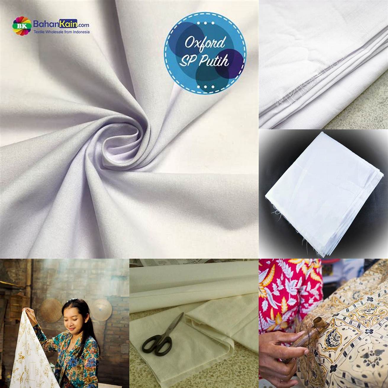 1 Persiapkan kain putih yang akan dijadikan kain batik Ukur kain sesuai dengan kebutuhan Anda dan rendam dalam air selama beberapa menit