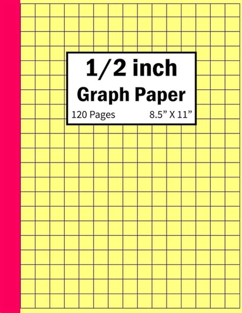 1/2 Inch Graph Paper Printable