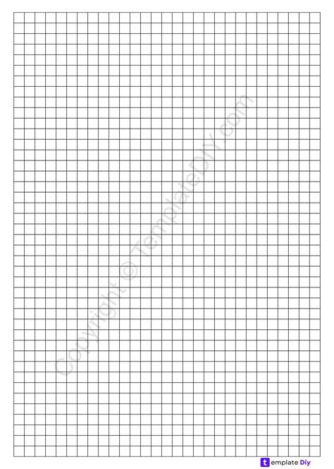 1/4 Graph Paper Template Printable