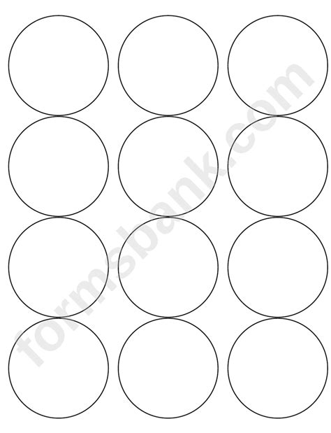 1 2 Printable Circle Labels Clear Wbmason