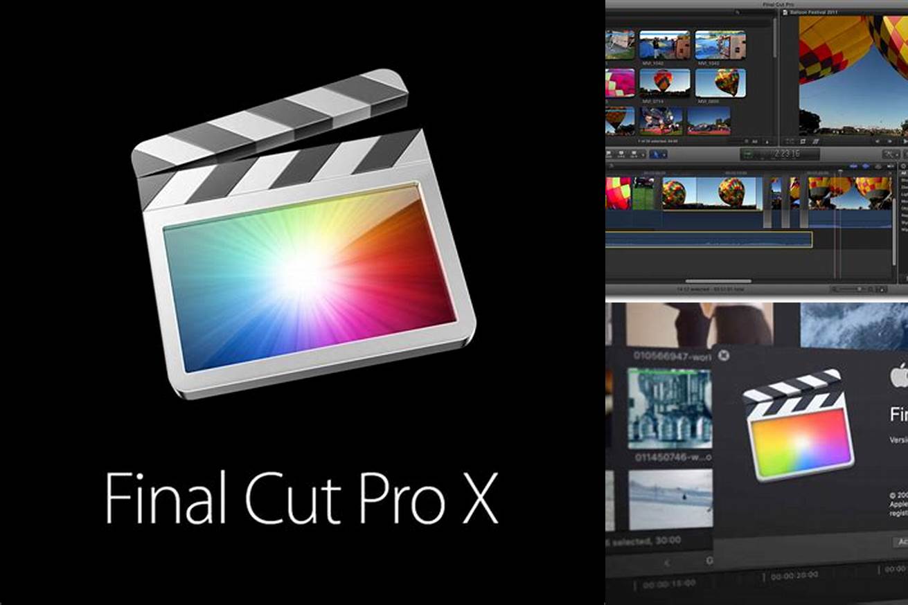 1. Final Cut Pro X