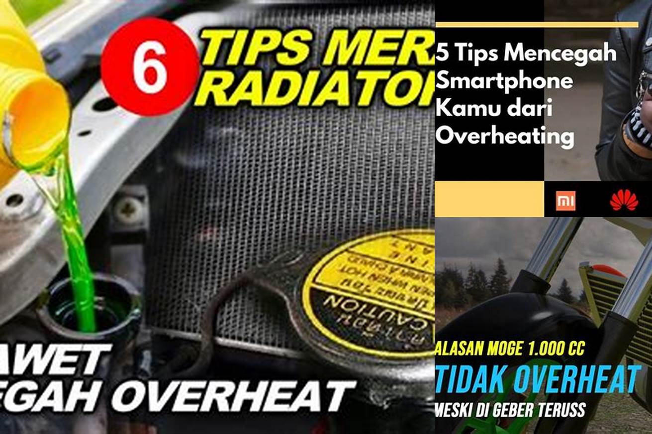 1. Mencegah Overheating