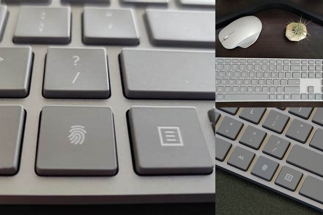 1. Microsoft Modern Keyboard with Fingerprint ID