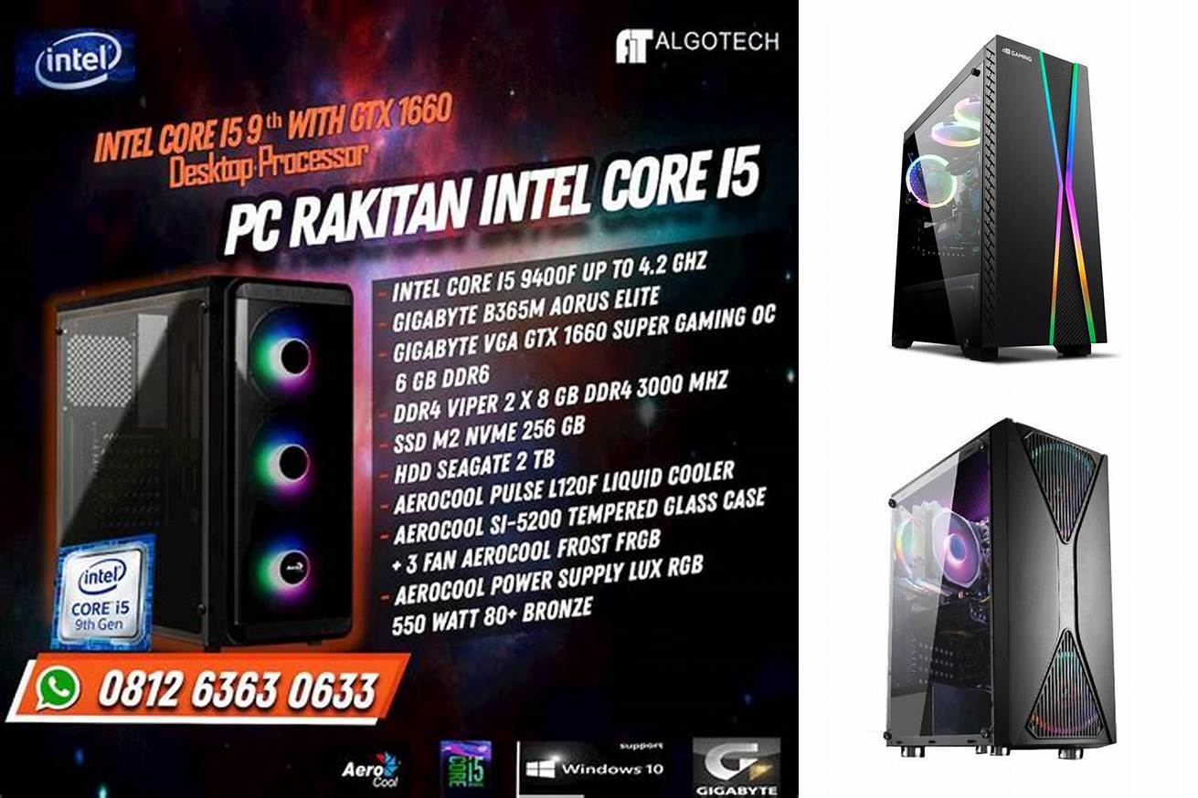 1. PC Rakitan Intel Core i5-9400F