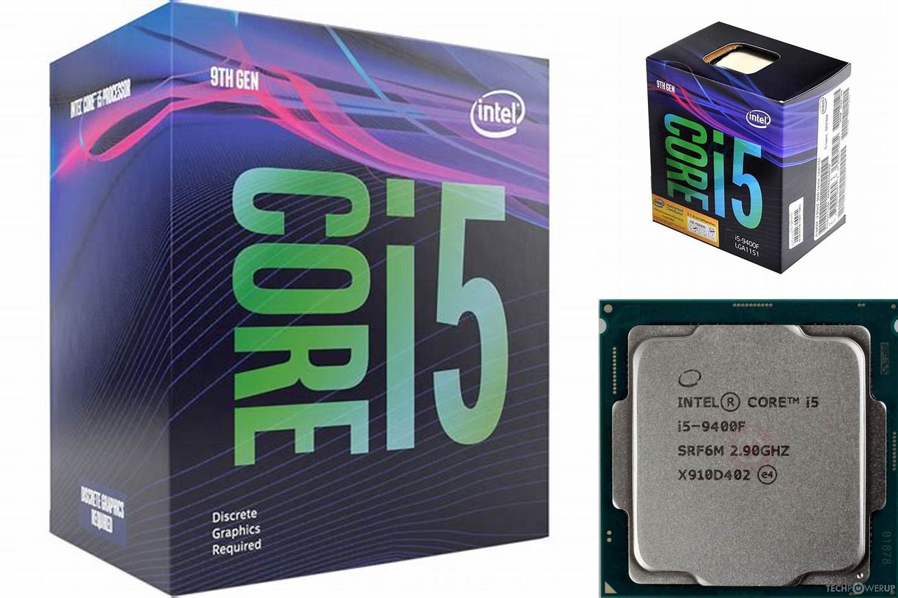 1. Prosesor: Intel Core i5-9400F