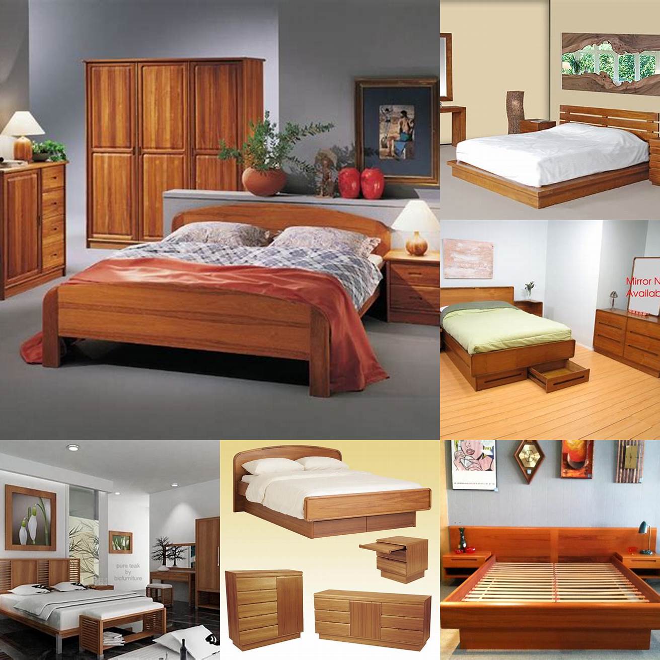 10 Teak Wood Bedroom Furniture