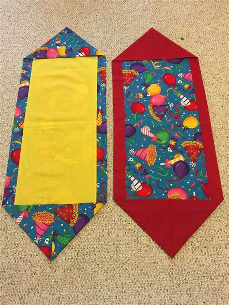 10 Minute Table Runner Free Pattern