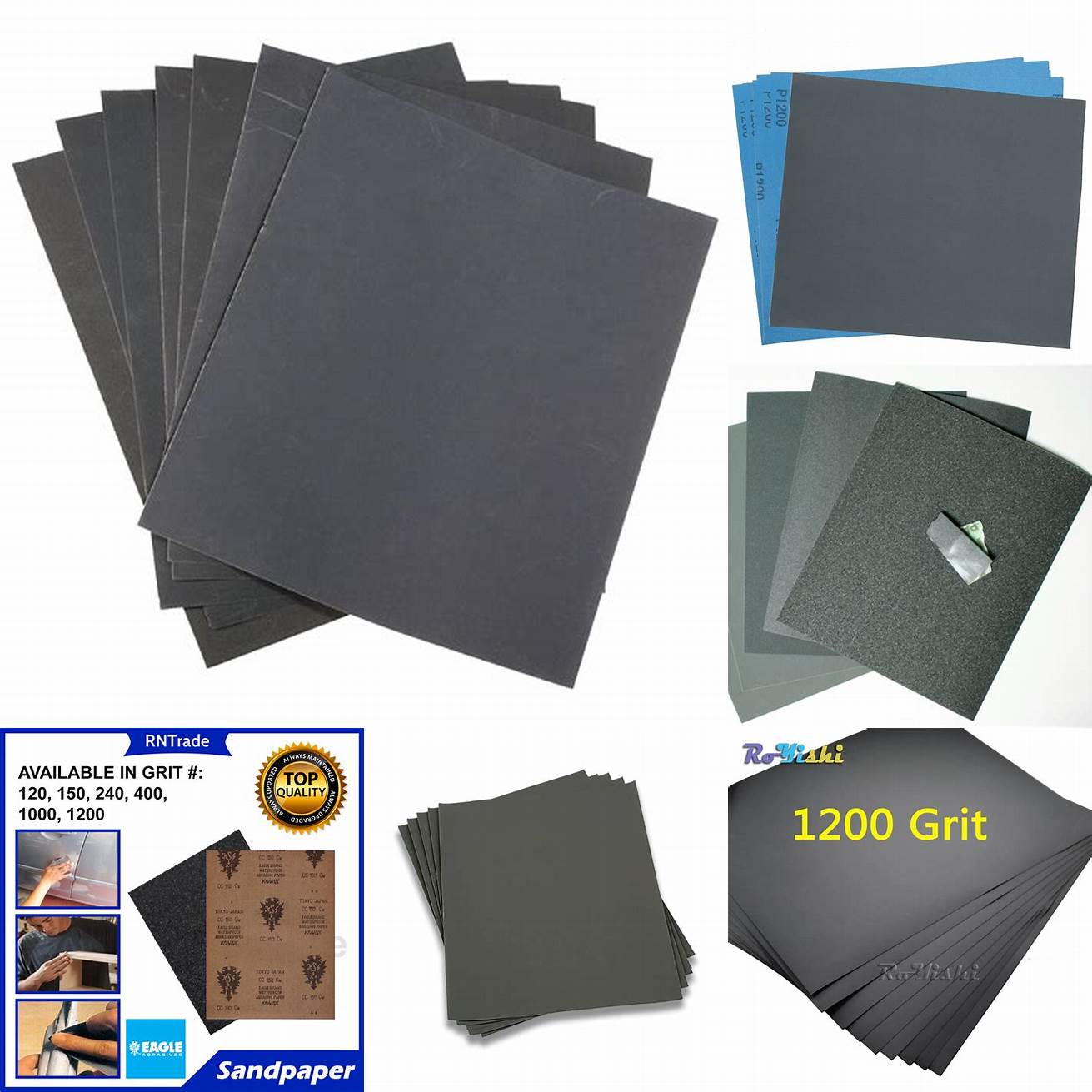 1000 or 1200 Grit Sandpaper