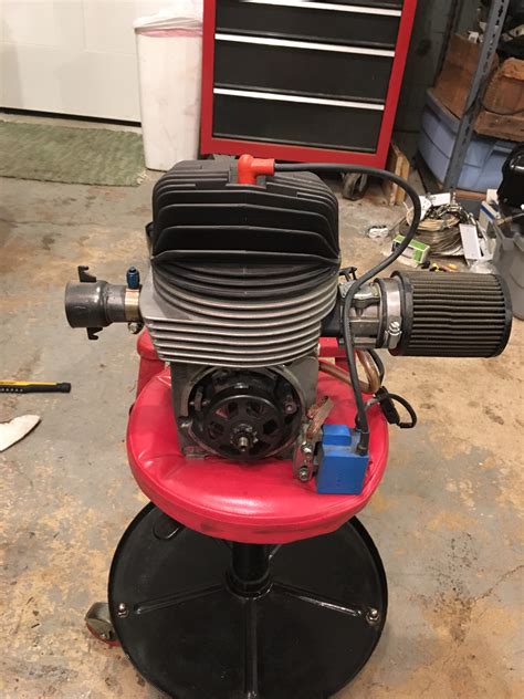 100cc engine on a moped
