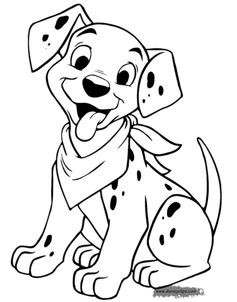 101 dalmatians coloring pages