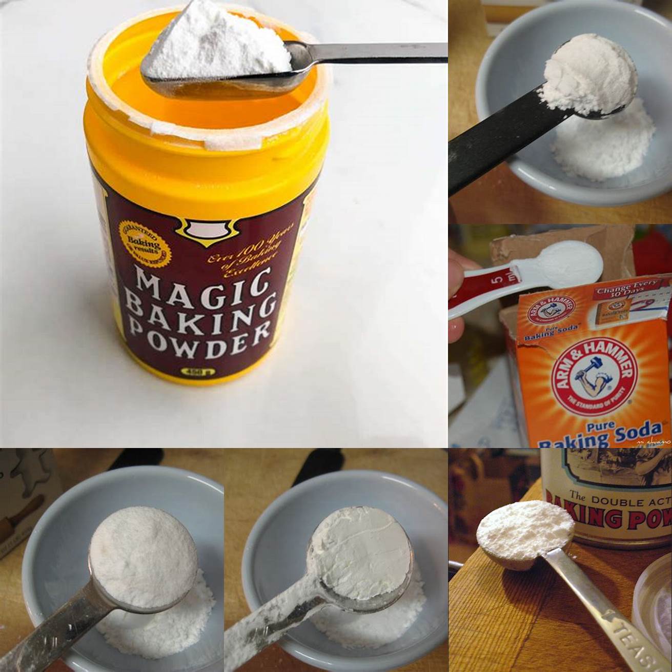 12 teaspoon of baking powder