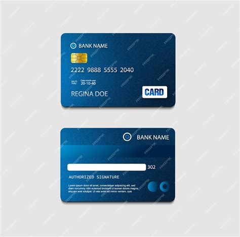 12 Free Credit Card Design Psd Template