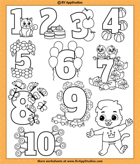 123 coloring pages