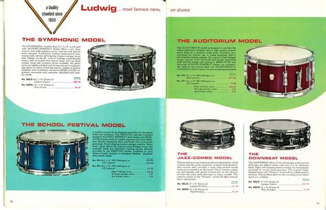 1967 Ludwig Drum Catalog