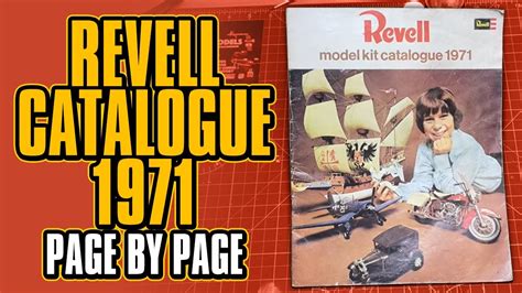 1970s Revell Model Kit Catalogue