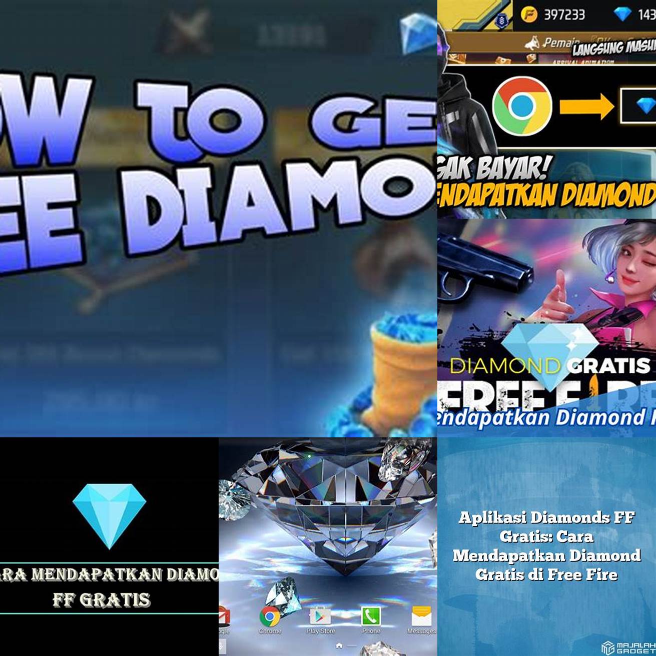 2 Apakah saya bisa mendapatkan diamond secara gratis tanpa harus menggunakan mod APK