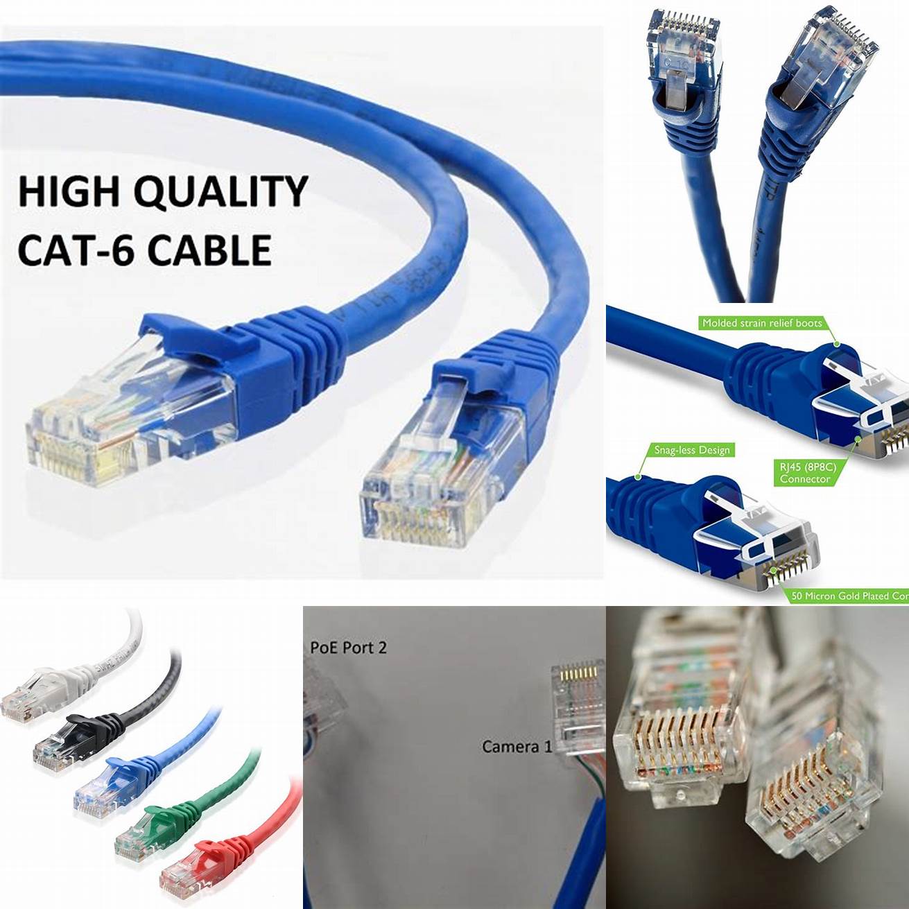 2 Cat 6 cables can transmit data at speeds up to 10Gbps