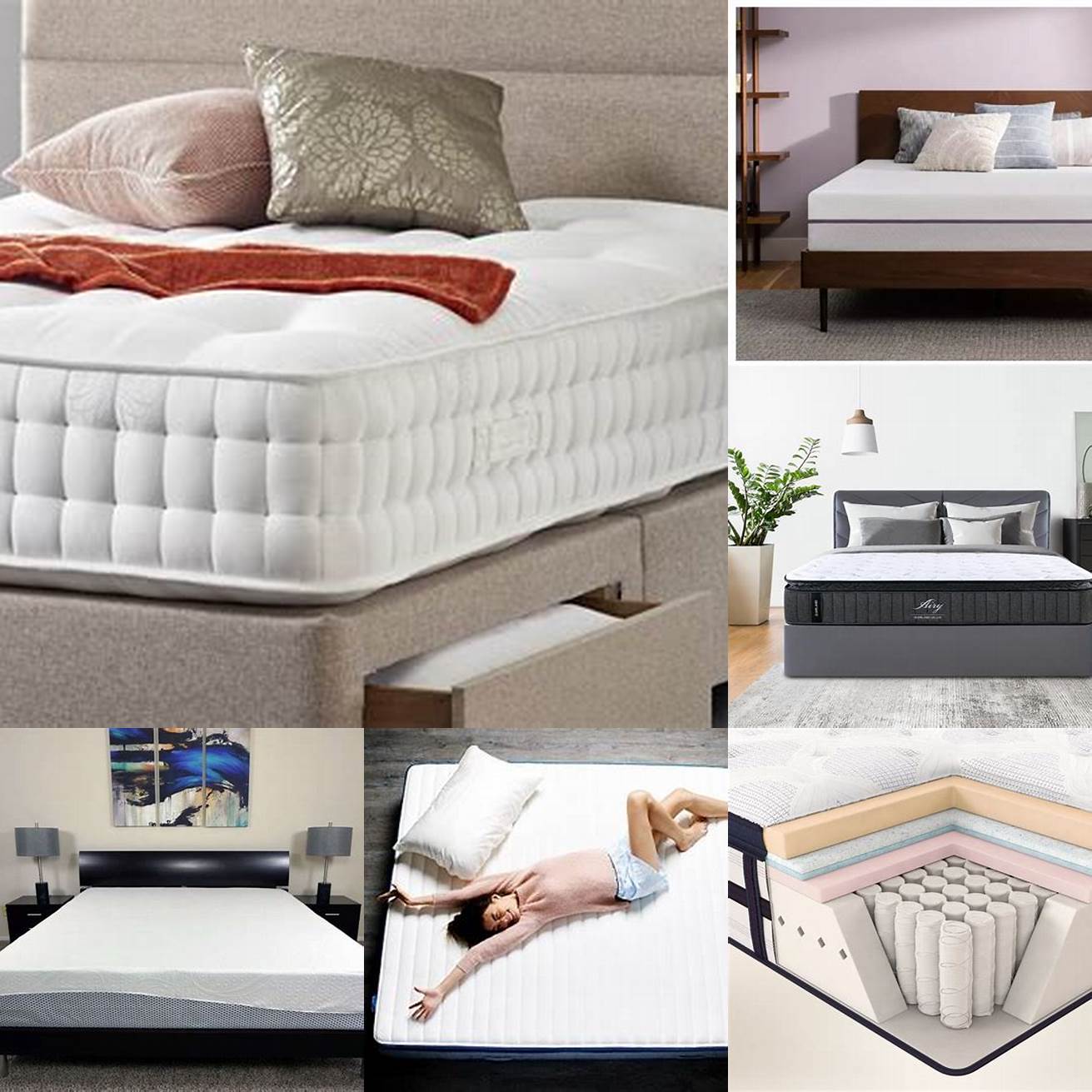 2 Choose a mattress that suits your sleeping preferences and budget