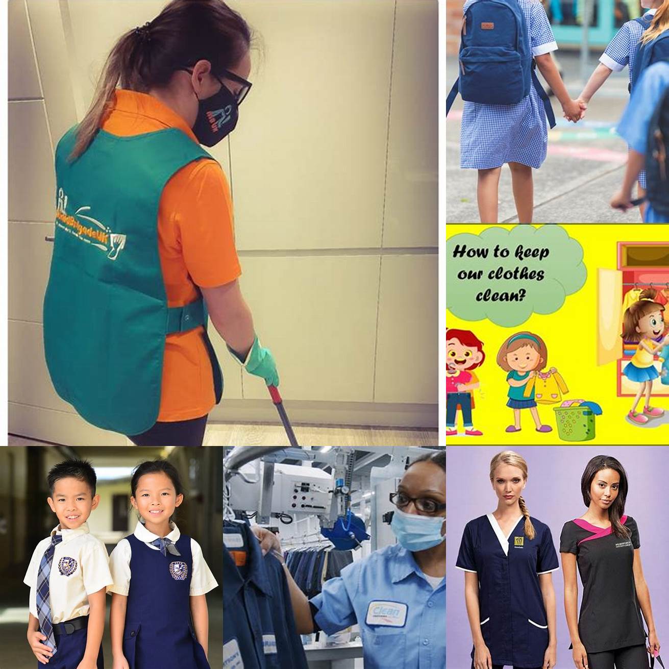 2 Consider buying a few extra pieces of clothing to ensure that your child has a clean uniform to wear every day