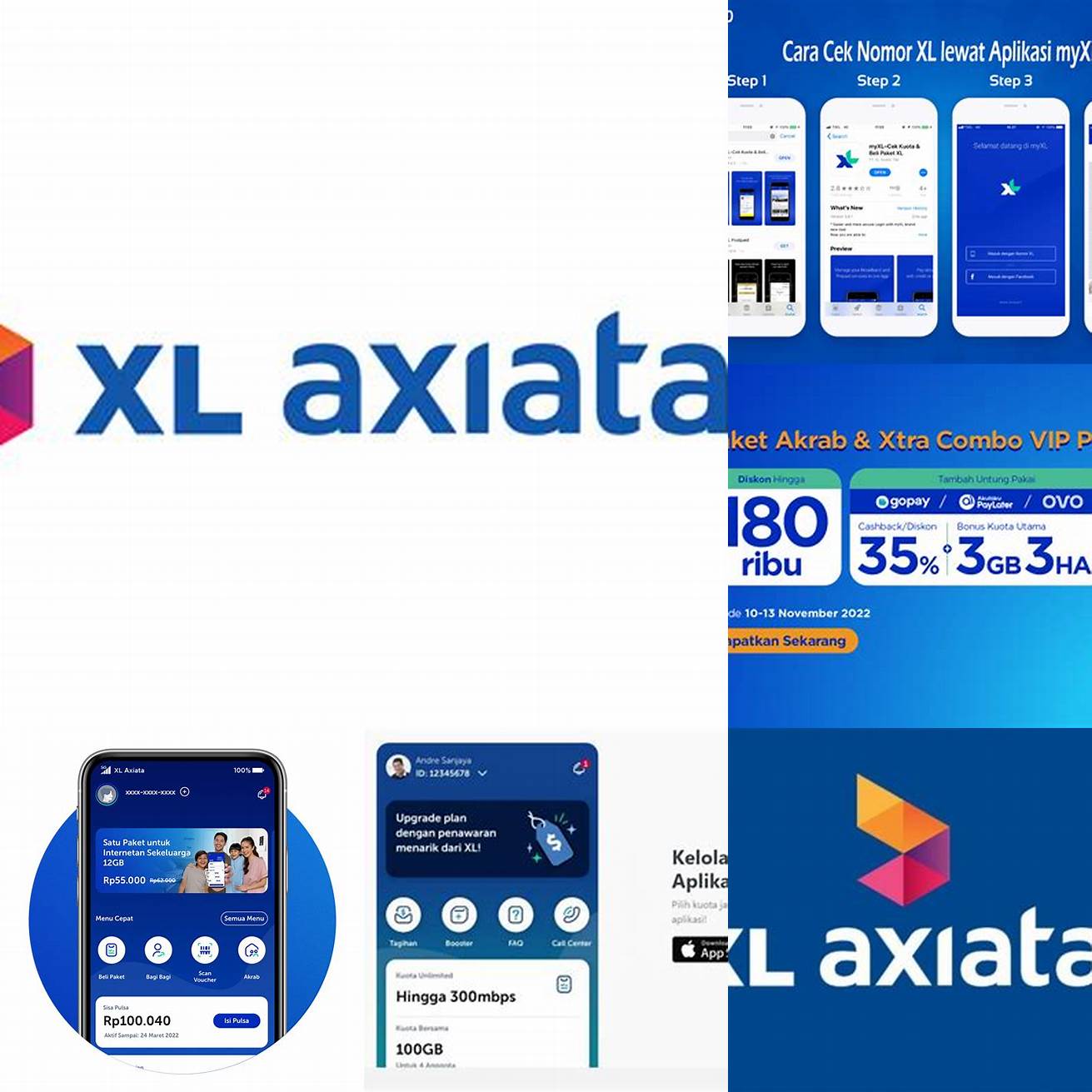2 Gambar aplikasi XL Axiata