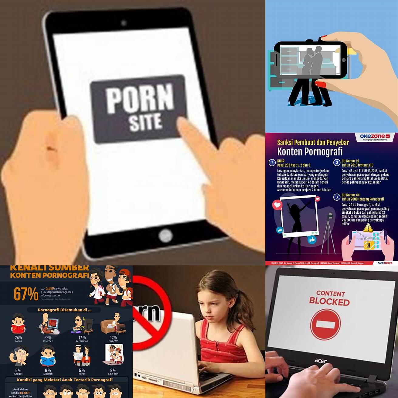 2 Hindari Menyebarluaskan Konten Pornografi