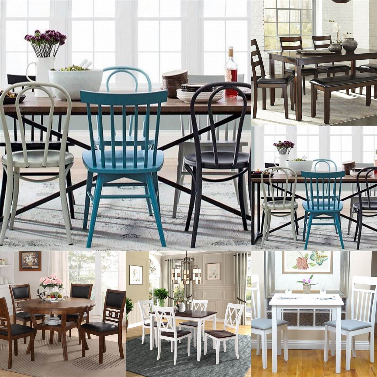 2 Sturdy and versatile tables and chairs
