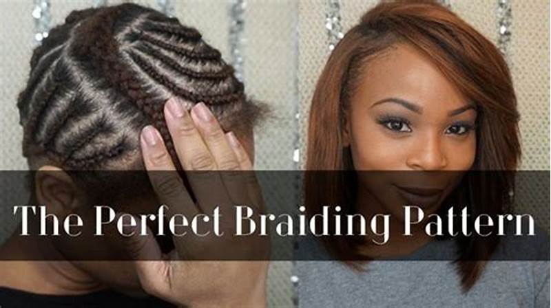 2 Part Sew In Braid Pattern