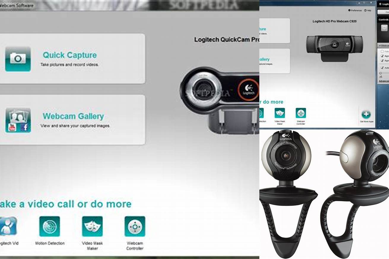 2. Logitech Webcam Software