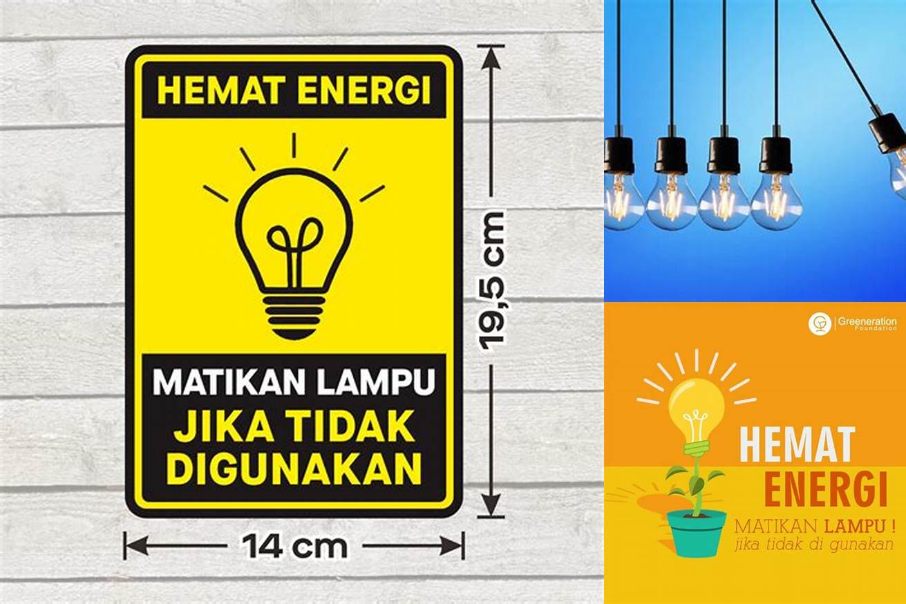 2. Menggunakan Lampu Hemat Energi