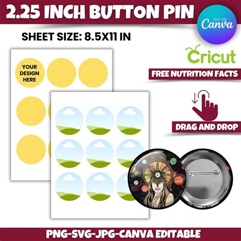 2.25 Pin Template