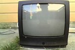 2000 General Electric CRT TV