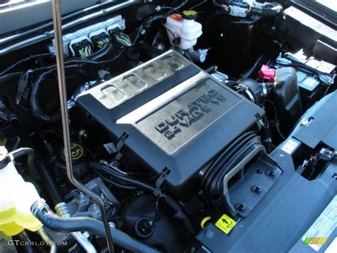 Close-up of the engine bay of a 2011 Ford Escape Limited