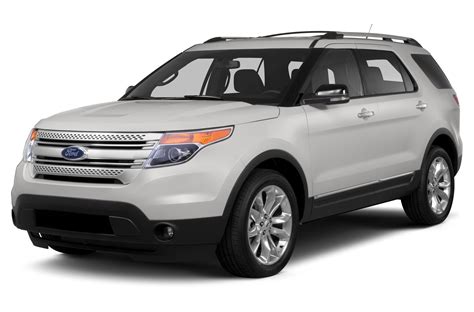 2013 Ford Explorer Limited front view showcasing its robust design