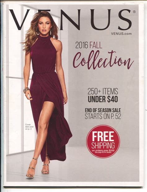 2016 Venus Catalog Cover Fall