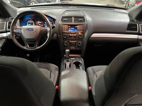 Luxurious interior of the 2017 Ford Explorer Limited
