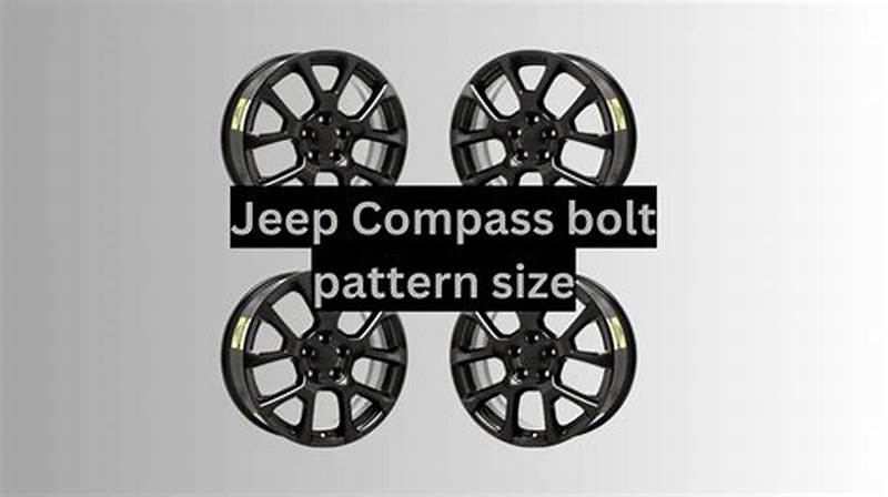 2018 Compass Bolt Pattern