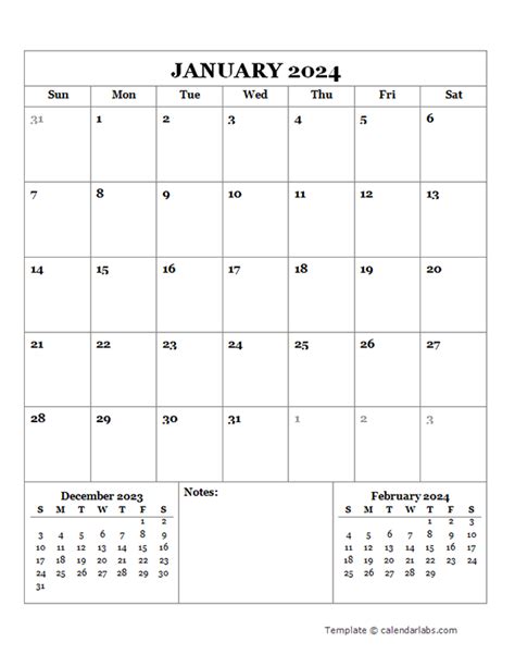 2024 Monthly Planner Printable