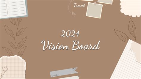 2024 Vision Board Template