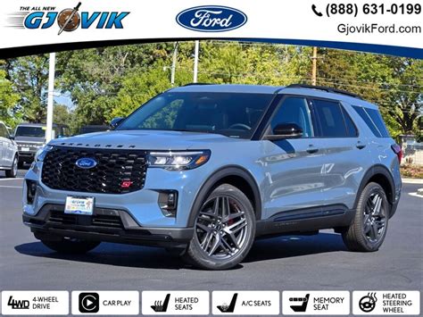 2025 Ford Explorer ST in Stone Blue Metallic