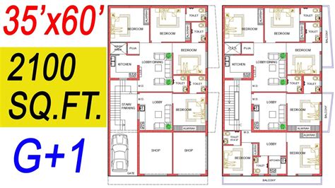 2100 square feet
