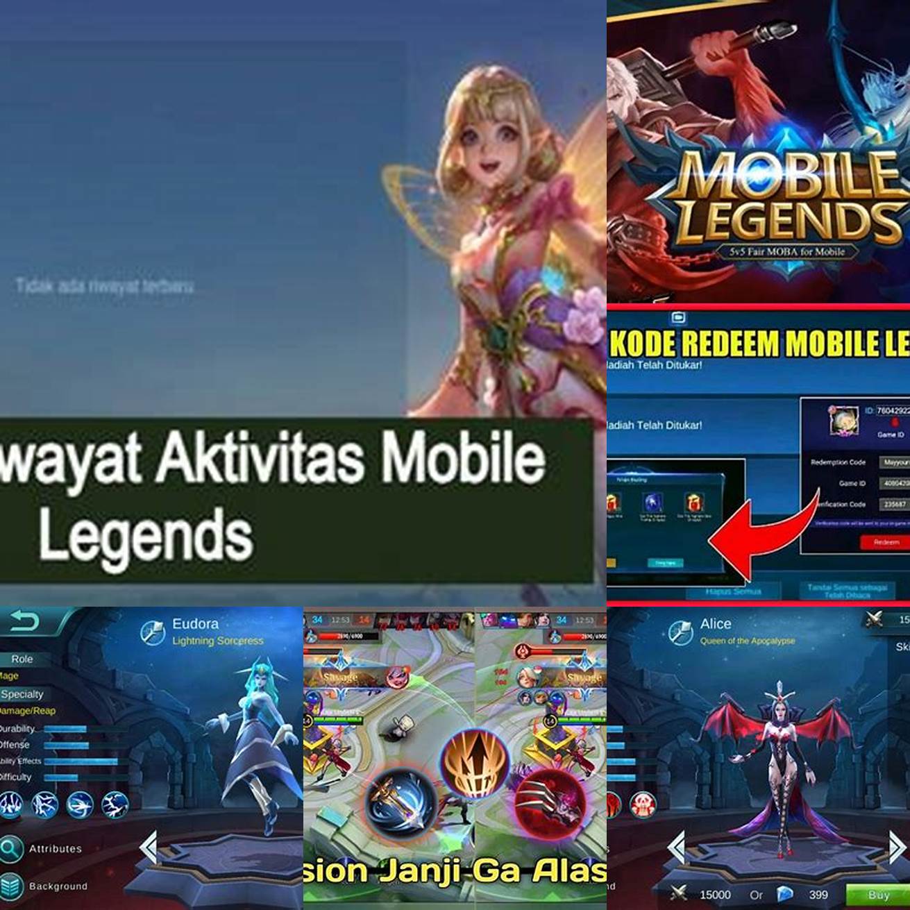3 Penggunaan Aplikasi ini melanggar ketentuan penggunaan Mobile Legends