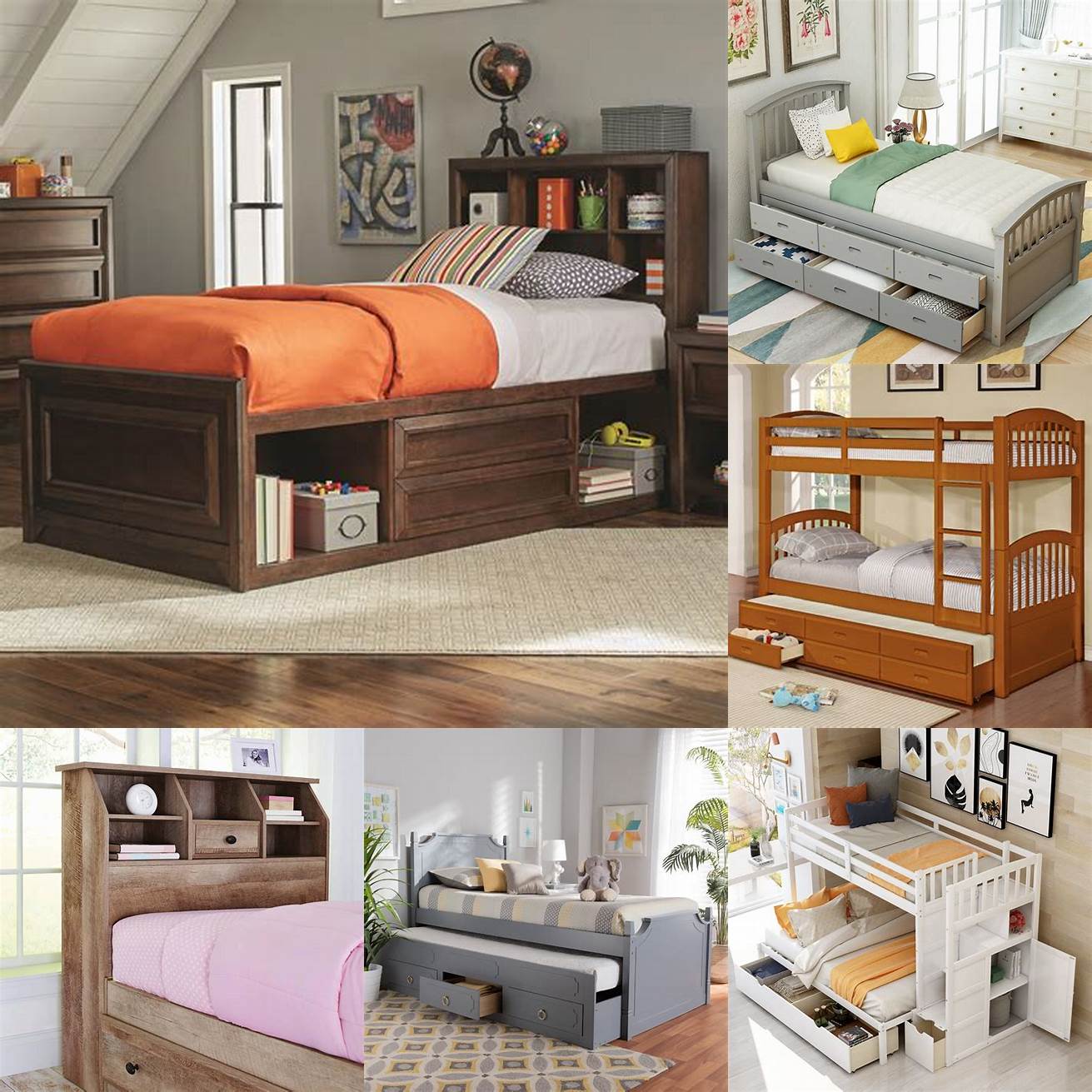 3 Twin bed with storage