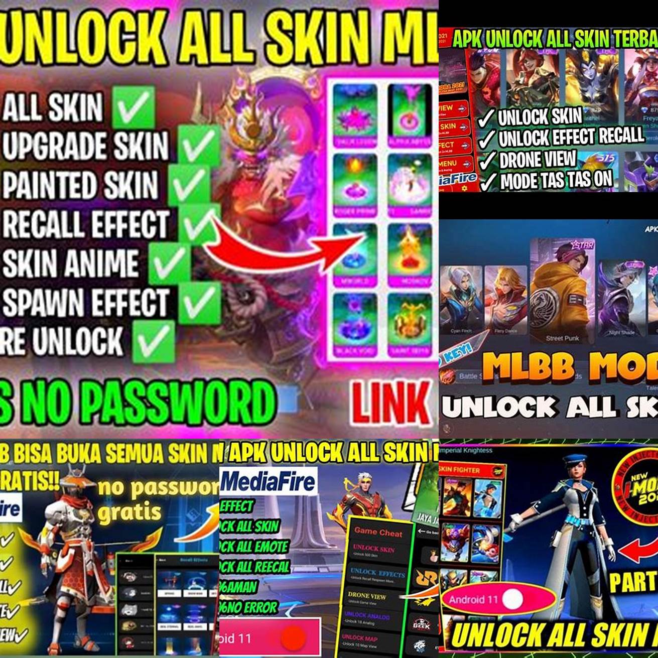 3 Unlock All Skins