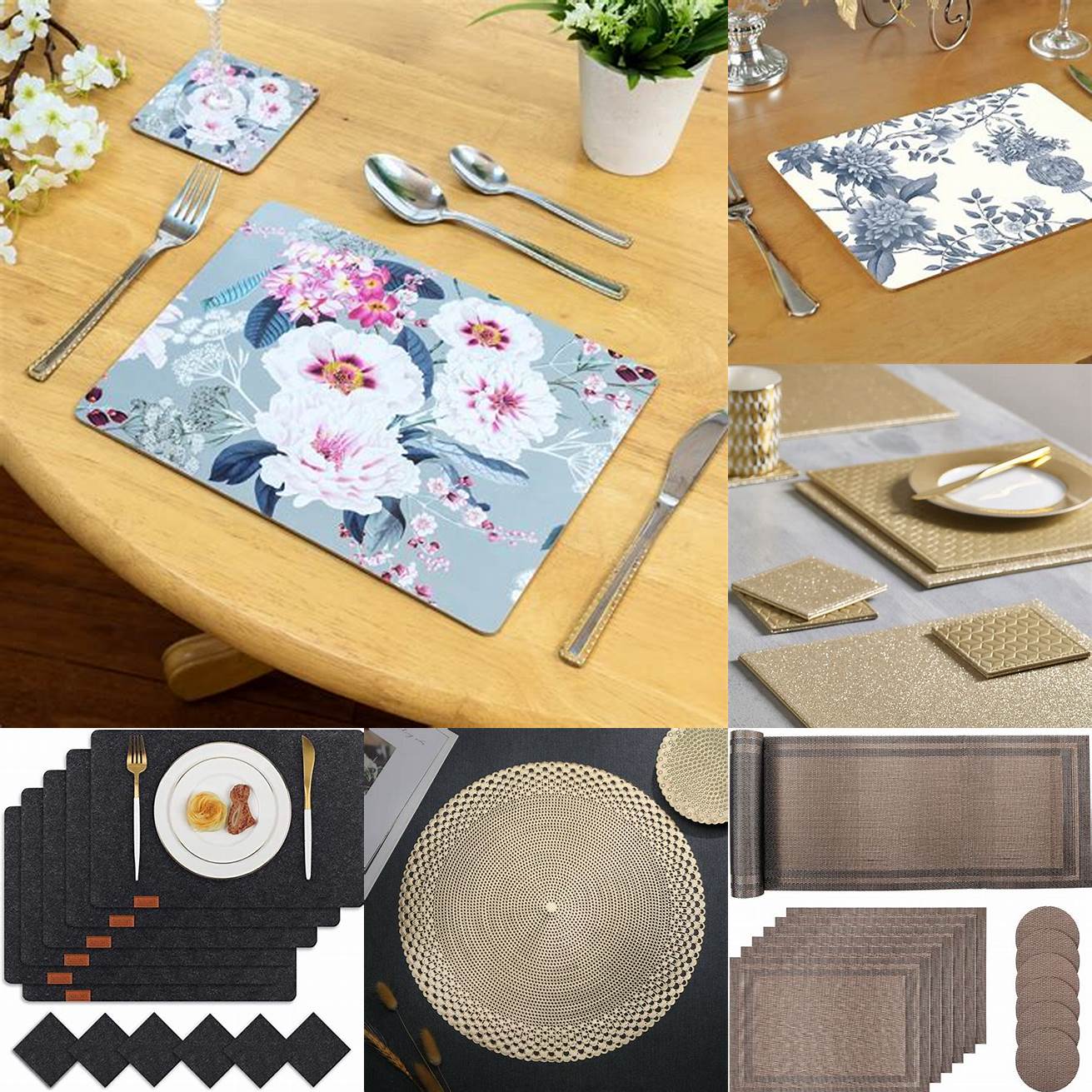 3 Use coasters and placemats