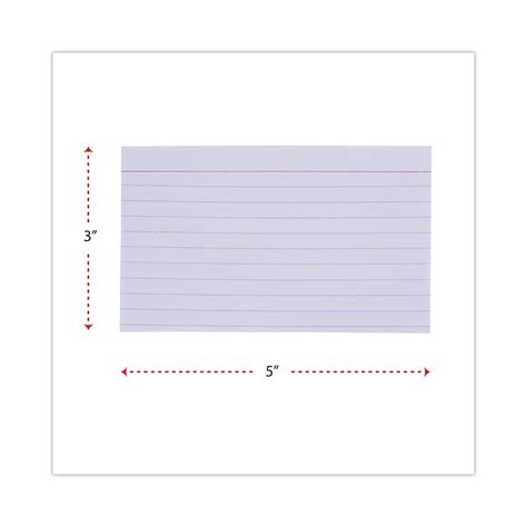 3 By 5 Index Card Template