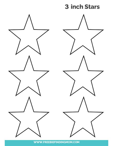 3 Inch Star Template