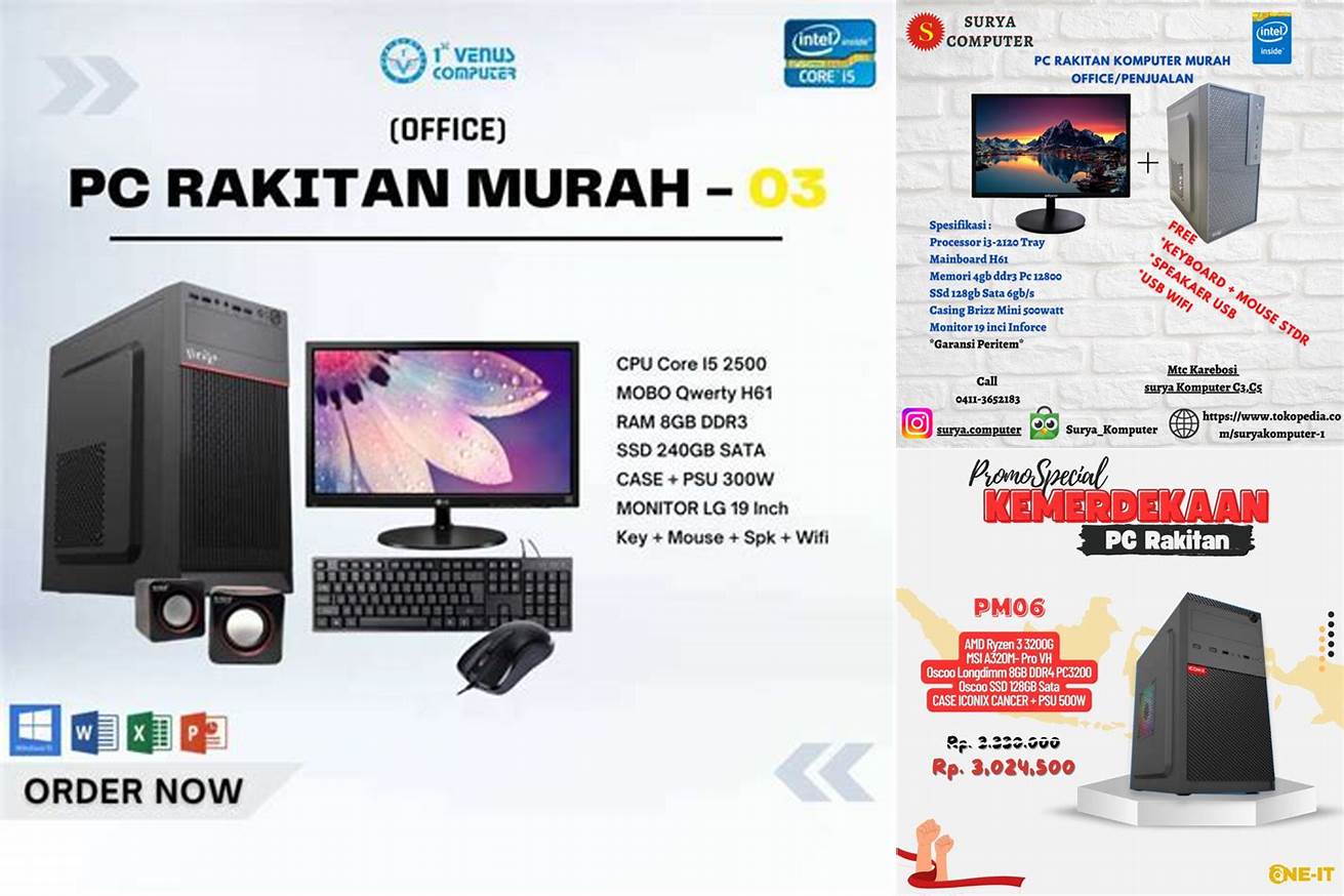 3. Komputer Rakitan Makassar DEF